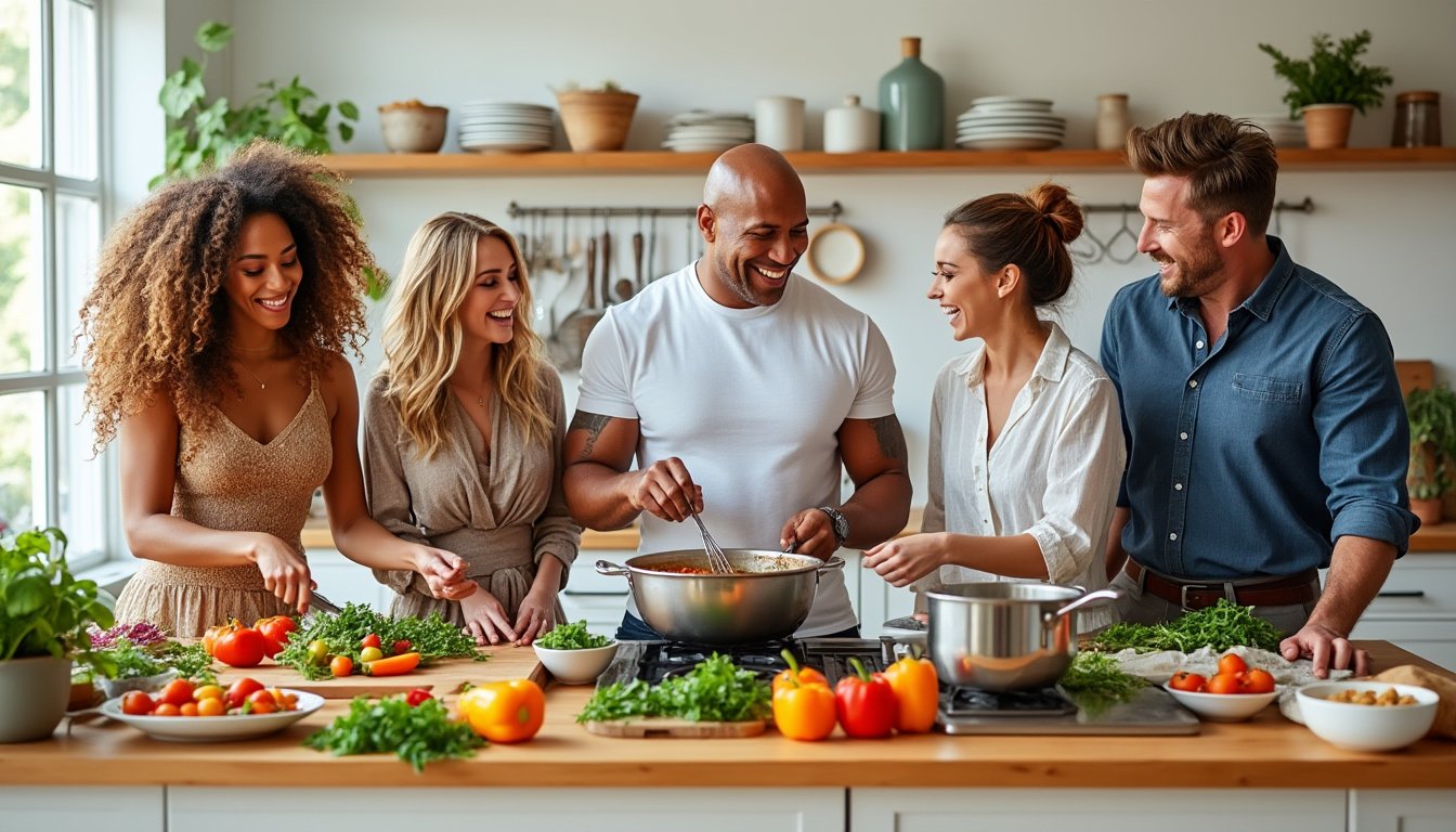 découvrez les secrets culinaires des célébrités avec nos recettes partagées. plongez dans l'univers gastronomique de vos stars préférées et apprenez à reproduire leurs plats emblématiques chez vous. une inspiration savoureuse pour tous les amateurs de cuisine !