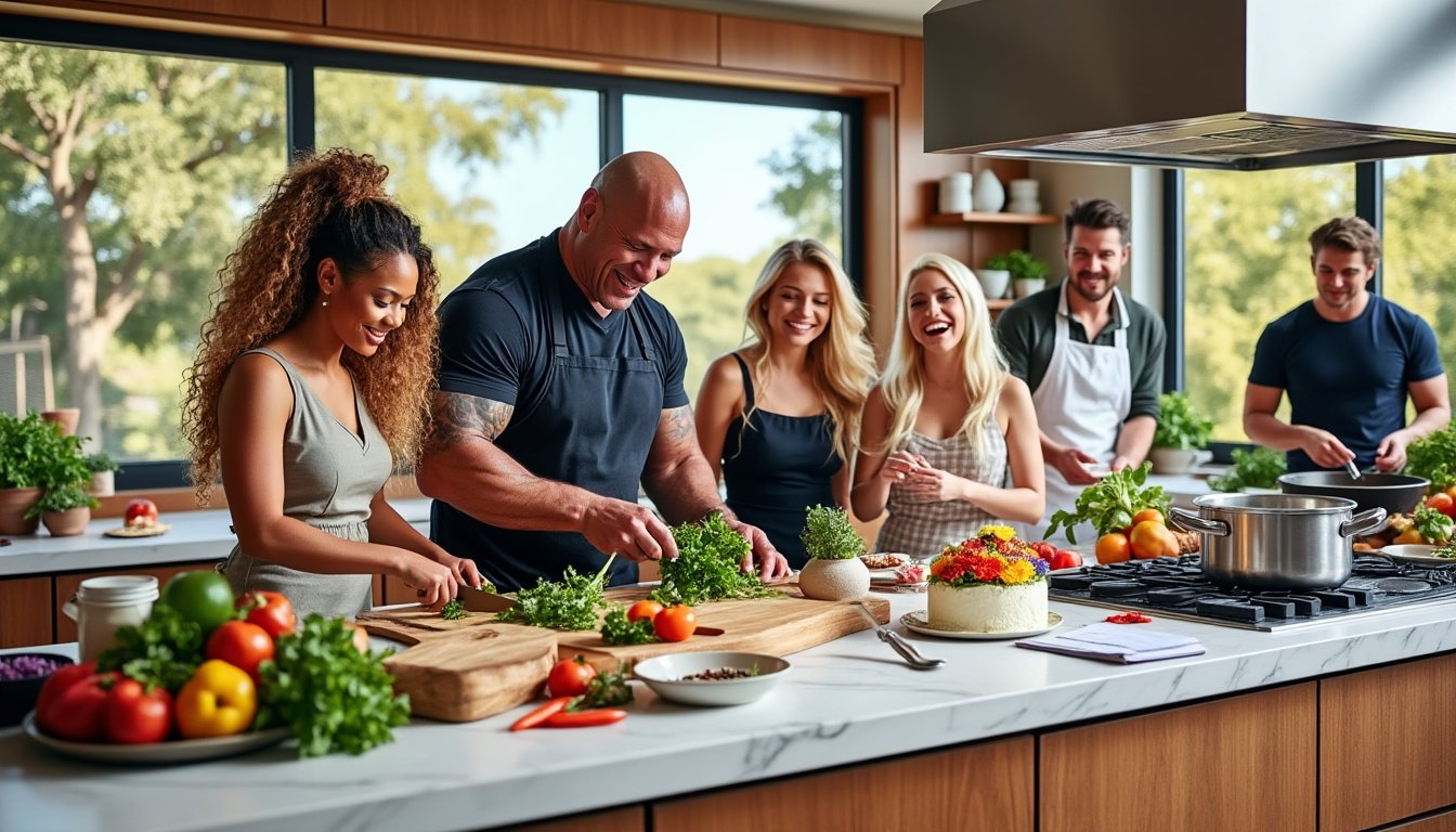 découvrez les recettes favorites des célébrités et plongez dans leur univers culinaire. des plats inspirants à essayer chez vous, mêlant créativité et saveurs, cette collection vous invite à partager un moment gourmand aux côtés de vos stars préférées.