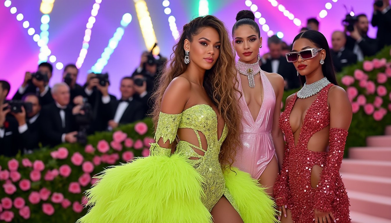 découvrez les looks audacieux et époustouflants des célébrités au met gala, un événement incontournable de la mode où style extravagant rime avec créativité. plongez dans l'univers fascinant des tenues qui font sensation et inspirent des millions de fans à travers le monde.